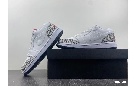 338145-162 1 Phat Low Jordan  Grey Cement 0710